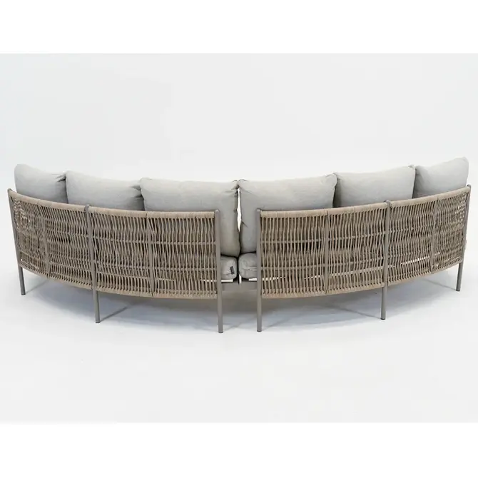 Vita Solita lounge sofa set 4-dlg taupe achter, Vita tuinmeubelen, tuincentrumoutlet.com
