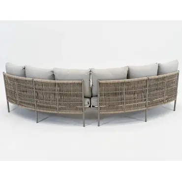 Vita Solita lounge sofa set 4-dlg taupe achter, Vita tuinmeubelen, tuincentrumoutlet.com