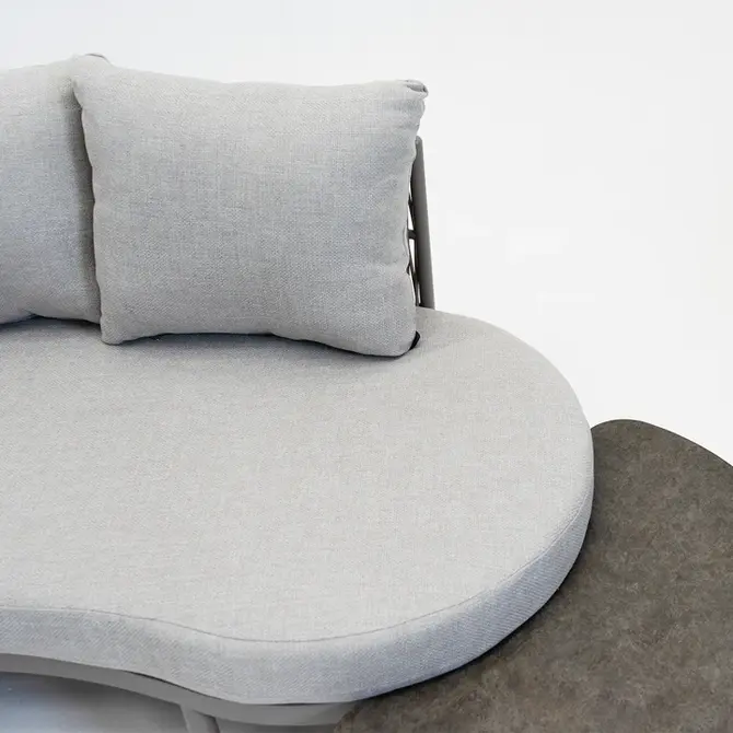 Vita Solita lounge sofa set 4-dlg taupe detailbeeld, Vita tuinmeubelen, tuincentrumoutlet.com