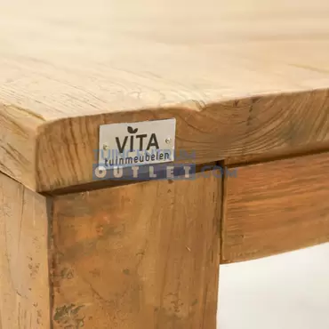 Vita tuintafel Colombo teak 300x100x76cm, tuincentrumoutlet, foto 5