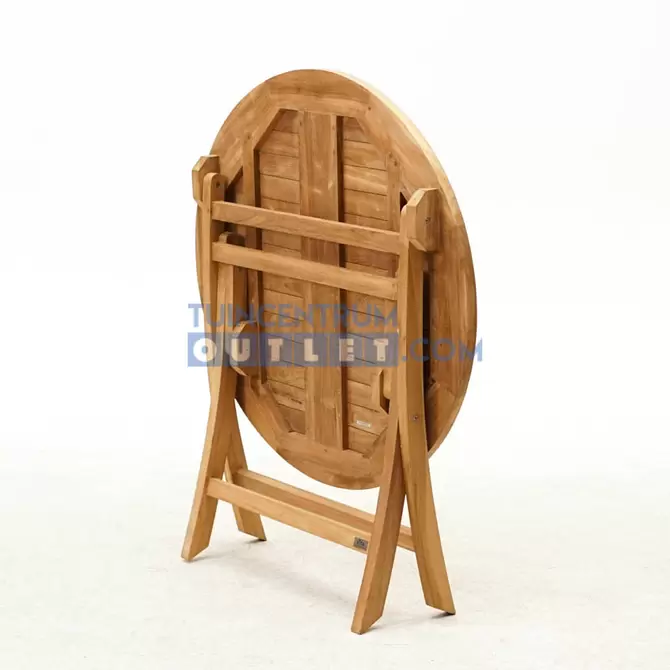 Vita tuintafel Milton teak rond Ø90H76cm - afbeelding 2