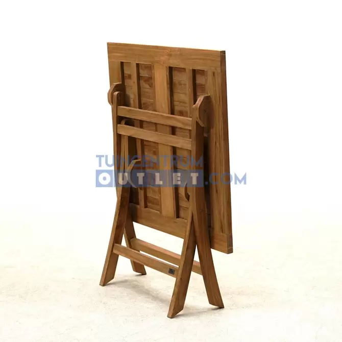 Vita tuintafel Milton teak vierkant 80x80x76 cm - afbeelding 2