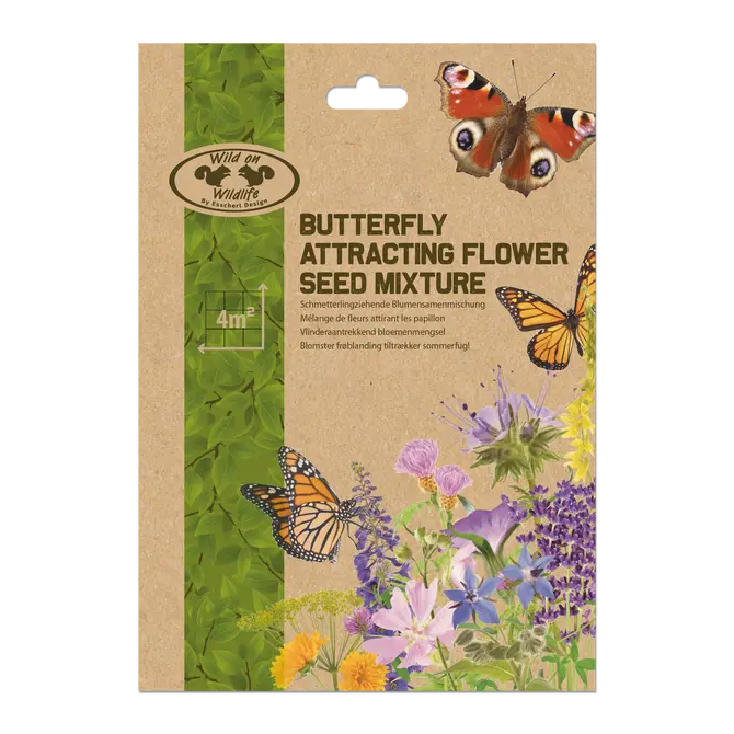 Vlinderbloemenmengsel d1h30b21cm, Esschert design, Tuincentrumoutlet