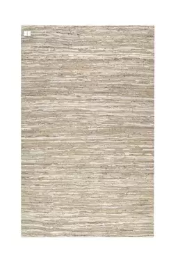 Vloerkleed Leer Créme 160 x 240 cm
