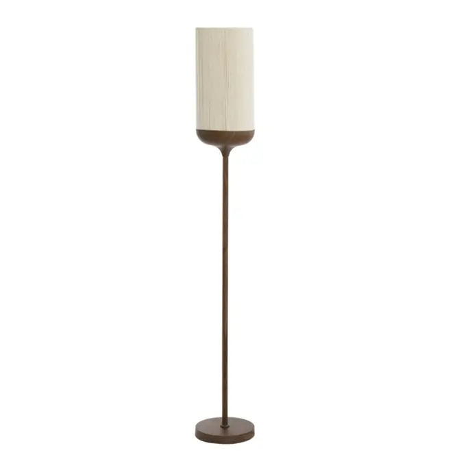 Vloerlamp dania d23h159cm brn, Light & Living, tuincentrumoutlet.com