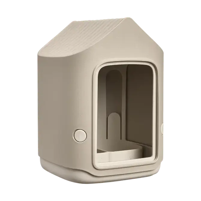 Voedersilo cosy 18cm beige schuin, Elho, tuincentrumoutlet.com