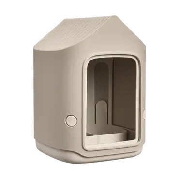 Voedersilo cosy 18cm beige schuin, Elho, tuincentrumoutlet.com