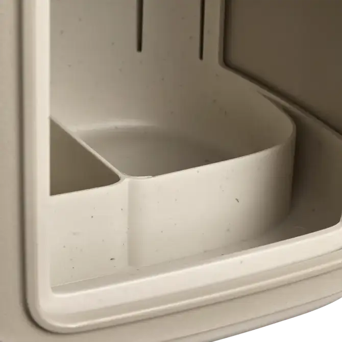 Voedersilo cosy 18cm beige detail, Elho, tuincentrumoutlet.com