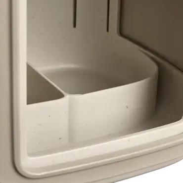 Voedersilo cosy 18cm beige detail, Elho, tuincentrumoutlet.com