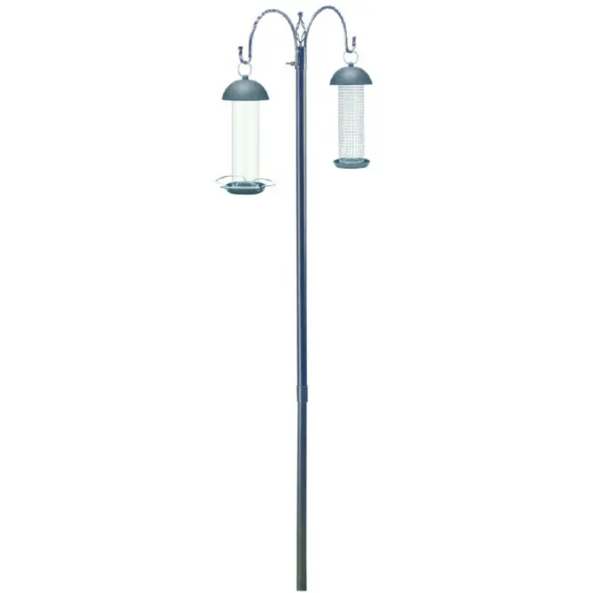 Voederstation met 2 feeders 185cm, Pieterpik, tuincentrumoutlet.com