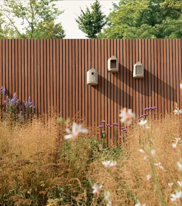 Vogelhuis cosy 18cm beige - afbeelding 5