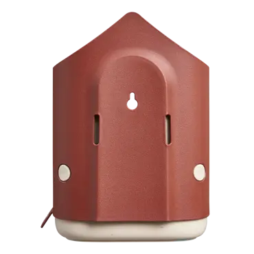 Vogelhuis cosy 18cm toscaans rood - afbeelding 3