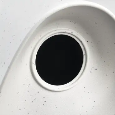 Vogelhuis essential 18cm grijs details, Elho, tuincentrumoutlet.com