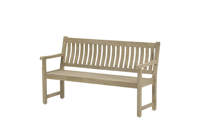 Vondel parkbank L150 cm schuinaanzicht, Garden Impressions, tuincentrumoutlet.com