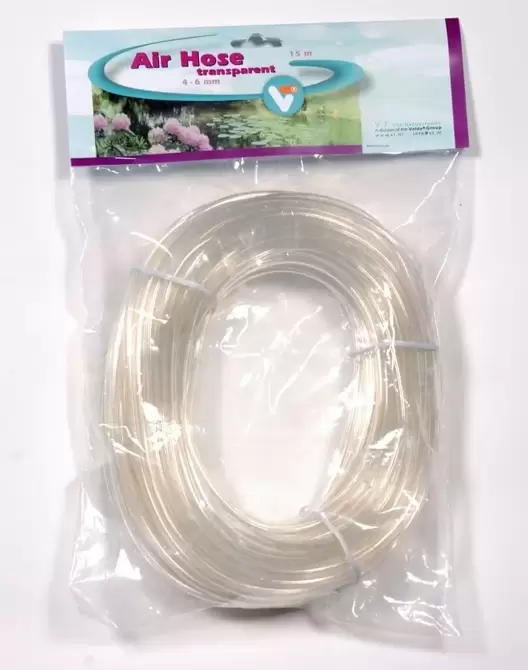 VT Air Hose Transparent 4/6 mm 15 m