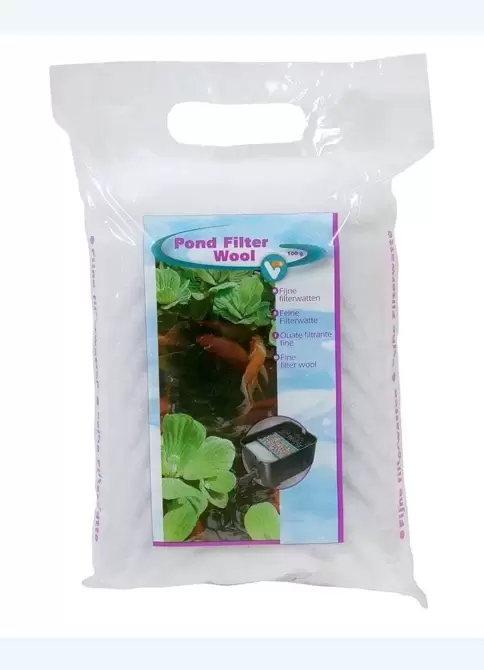 VT Pond Filter Wool White 100 g