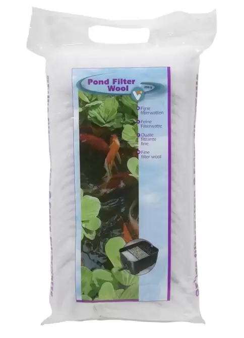 VT Pond Filter Wool White 250 g