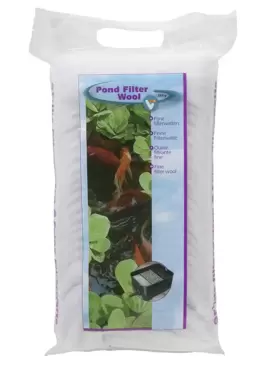 VT Pond Filter Wool White 250 g