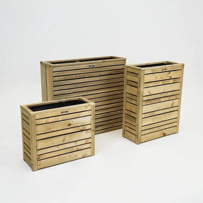 Vur bloembak flux 70x30x90 impg sfeer, Woodvision, tuincentrumoutlet.com