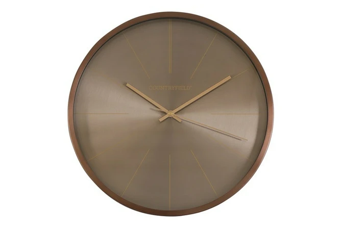 Wandklok ro Copper S brons, Decostar, tuincentrumoutlet.com