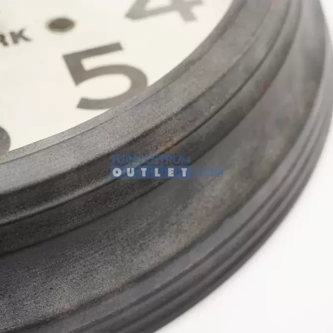 Wandklok new york d64cm, close up, www.tuincentrumoutlet.com