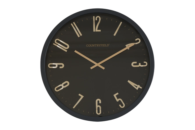 Wandklok ro Copper 3D L grijs