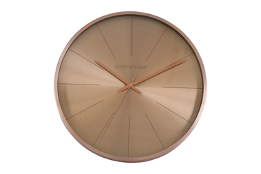 Wandklok ro Copper M roze goud