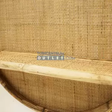 Wandrek rotan webbing detail 1, van der Leeden, tuincentrumoutlet