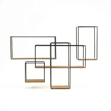 Wandrek Zarek Grijs Naturel 111 154 Metaal Countryfield - afbeelding 1