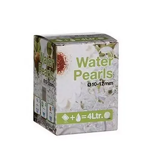 Water pearls clear Ø10-12mm in display, Edelman, tuincentrumoutlet