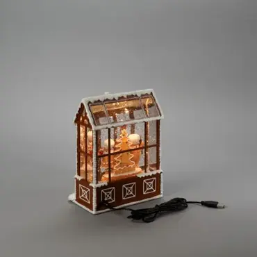 Waterspinner peperkoekh ww batt usb, Konstsmide, tuincentrumoutlet.com