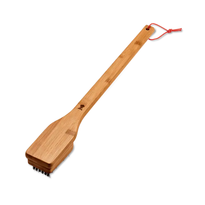 Weber® Bamboegrillborstel (46 cm), Achterkant, Weber, Tuincentrum Outlet