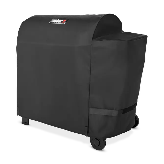 Weber Barbecuehoes Smoque XL 500 Zwart BBQ Hoes Beschermhoes Cover - afbeelding 1