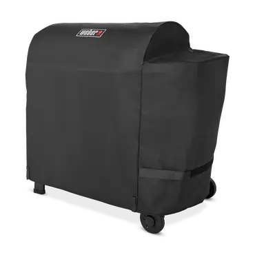Weber Barbecuehoes Smoque XL 500 Zwart BBQ Hoes Beschermhoes Cover - afbeelding 1