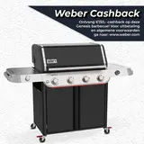 Weber Genesis E-435W Gasbarbecue Gas BBQ E435W Barbecue Zwart