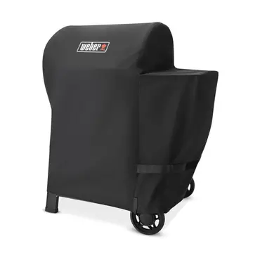 Weber Premium Barbecuehoes Searwood 600 Zwart Pellet BBQ Hoes Beschermhoes zij, Weber, tuincentrumoutlet.com