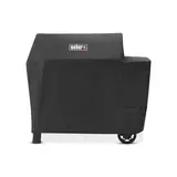 Weber Premium Barbecuehoes Searwood XL 600 Zwart Pellet BBQ Hoes Beschermhoes, Weber, tuincentrumoutlet.com