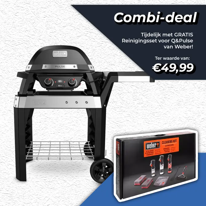 Weber Pulse 2000 met Stand - afbeelding 1