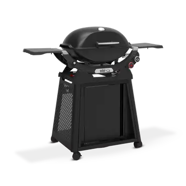 Weber Q2800N+ with Permanent Cart schuin, Weber, tuincentrumoutlet