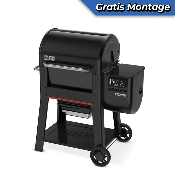 Weber Searwood 600 Pellet BBQ Barbecue Grill Smoker - afbeelding 1