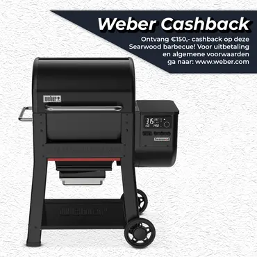 Weber Searwood 600 Pellet BBQ Barbecue Grill Smoker - afbeelding 1