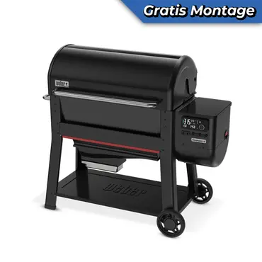Weber Searwood XL 600 Pellet BBQ Barbecue Grill Smoker - afbeelding 1