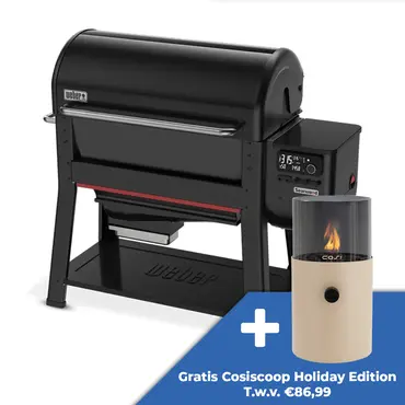 Weber Searwood XL 600 Pellet BBQ Barbecue Grill Smoker - afbeelding 1