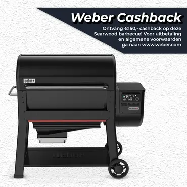 Weber Searwood XL 600 Pellet BBQ Barbecue Grill Smoker - afbeelding 1