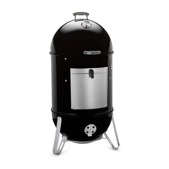 Weber Smokey Mountain Cooker - zijkant - tuincentrumoutlet.com