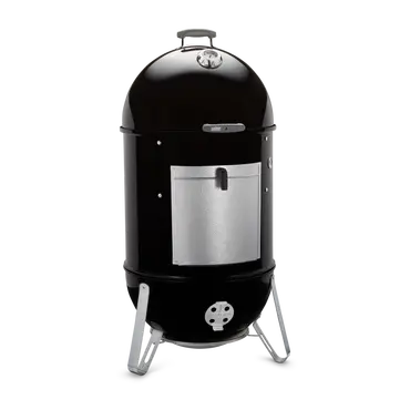 Weber Smokey Mountain Cooker - zijkant - tuincentrumoutlet.com