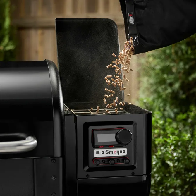 Weber Smoque XL 500 details, Weber, tuincentrumoutlet.com