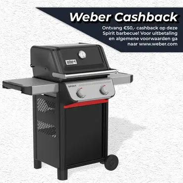 Weber Spirit E-210 Gasbarbecue Gas BBQ E210 Barbecue Zwart - afbeelding 1