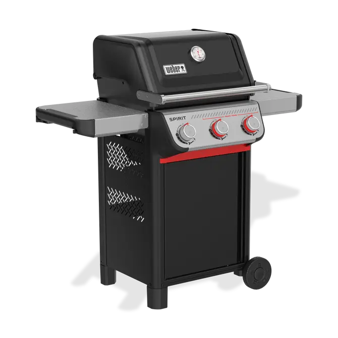 Spirit e-325, zijkant weber, tuincentrumoutlet