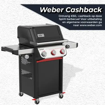 Weber Spirit EP-335 Gasbarbecue Gas BBQ EP335 Barbecue Zwart GBS